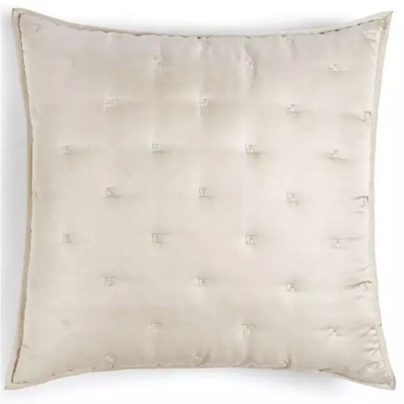 Hotel Collection Highlands Quilted Euro Sham, - Picture 1 of 1